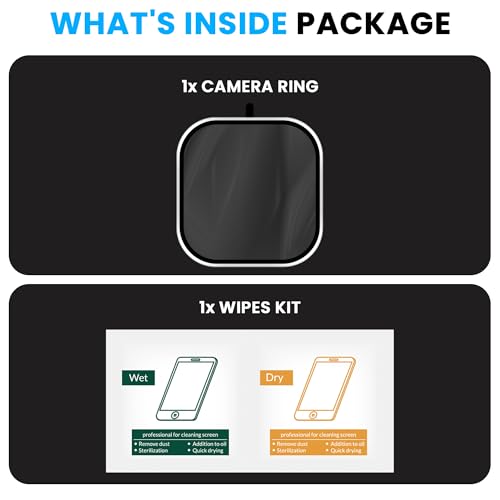 Image of ArmourPro Camera Rings Tempered Glass Compatible for Realme 16 Pro (6.78 Inches) Tough HD Individual Aluminum Alloy Rings 9H Camera Cover, Scratch-Resistant,Camera Lens Protection| Silver, 1 Pack