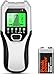 FOLAI Detector de Pared,5 en 1 Escáner de pared sensor de perno, Multifuncional Stud Finder con Pantalla LCD y advertencia de sonido, Para Detecta Metal Tuberías,Tres Tipo de Madera y AC Cable-TH510