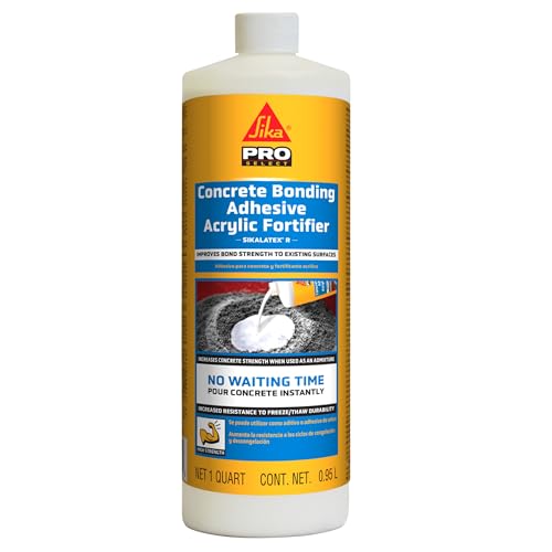 SIKA SikaLatex R Concrete Adhesive Glue - 1 Quart
