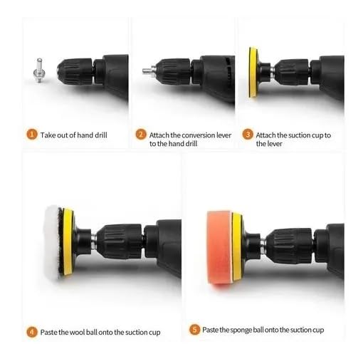 Borla para Pulir con Taladro 12 Imagen adicional
