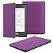 Produktbild OMOTON Hülle für Neue Kindle Paperwhite 2018 (10. Generation), Schlanke und leicht. PU-Leder Hülle, mit Auto Sleep/Wake Funktion, lila
