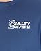 Hurley Men's Salty Tavern Short Sleeve T-Shirt, Abyss Blue, M