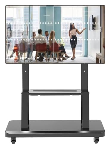 Soporte móvil para TV ajustable con ruedas para 32-75 pulgadas miniatura 1