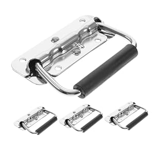 Hiakdoft Y0819J Edelstahl Klappgriff 4 Stück