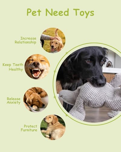 Juguete mordible para perros con sonido dual miniatura 2