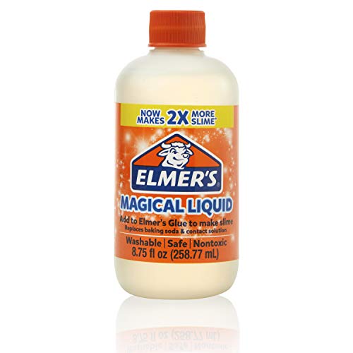Elmer's Slime Activator | Magical Liquid Slime Activator Solution, Updated Formula for Twice