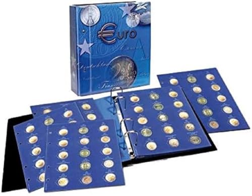 SAFE 7807 Spiral Euro Album TOPset Für Euro Münzen - Sammelalbum Für Euro Münzen Aller Länder, Hochwertig Verarbeitet Und Ideal Für Sammler, Hergestellt In Deutschland