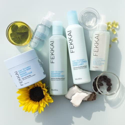 Fekkai Super Strength+ Conditioner - 2 Oz - Bonds, Repairs & Protects For 3X Stronger & 4X Smoother Hair - Salon Grade, Ewg Compliant, Vegan & Cruelty Free #TOP5