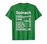 Spinach Costume Thanksgiving nutrition facts matching family outfit or costume. Spinach lover Click on the brand, "The Nutrition Facts Holiday Apparel Co" for more designs. Lightweight, Classic fit, Double-needle sleeve and bottom hem