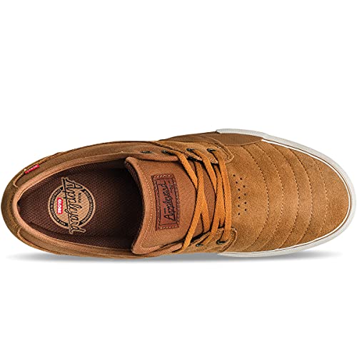 Image of Globe Men's Traditional Vulcanized Skate Shoe, Tobacco /Antique, 10.5