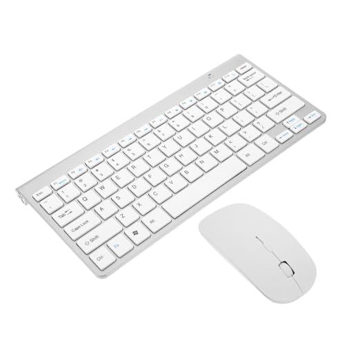 Clavier et souris sans fil PC portable silver mince 2.4g d'usage quotidien