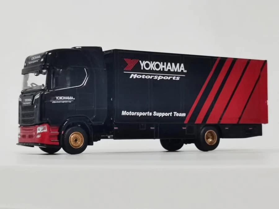 Amazon | GCD 1/64 SCANIA S730 トラック ダブルデッキ ヨコハマ