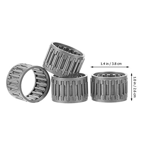 ULTECHNOVO 4Pcs K323826 Rolamento de Agulhas Com Gaiola de Aço Com Extremidade Aberta Do Conjunto de