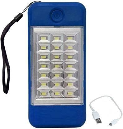 Plastic High Power Emergency Light, Multicolour