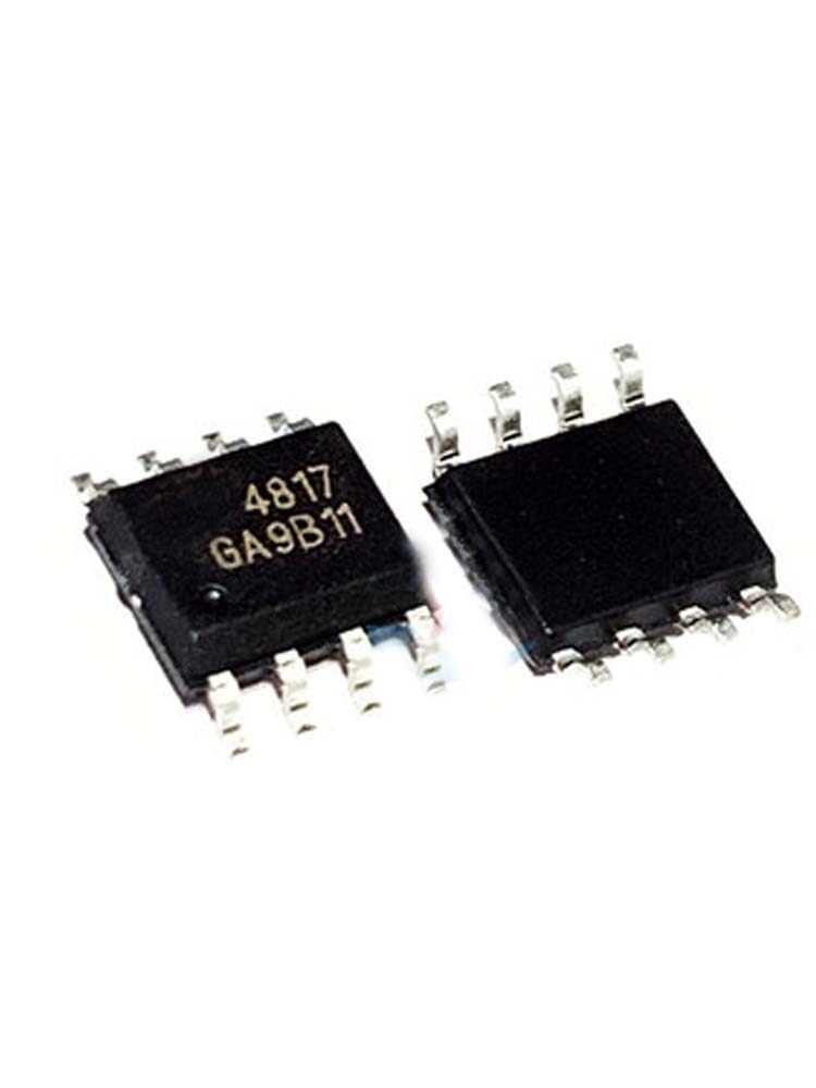 Amair 5 PCS AO4817 SOP8 4817 Dual P-Channel Enhancement Mode Field Effect Transistor