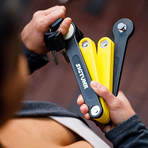 Folding Bike Lock - Hardened Steel 8Mm Fold-Up Heavy Duty Bicycle Lock With Easy Mounting, Secure Lock And Anti Theft, Secure Guard With Keys For Electric E-Bikes And City Bikes #TOP4