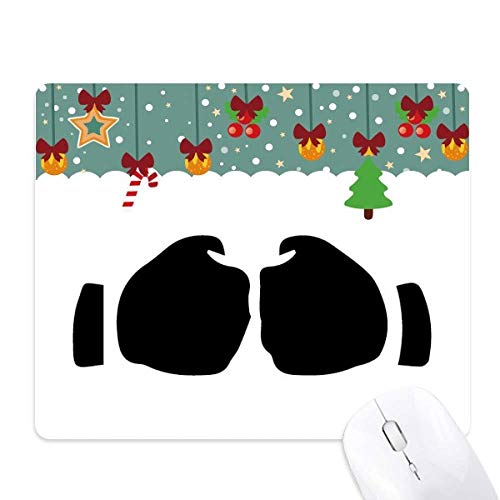 Tapis de souris en caoutchouc Motif poing gesture illustration moderne