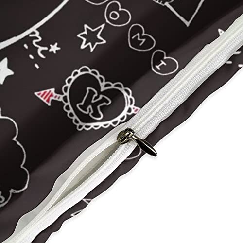Cartoon Bedding Set Duvet Cover Set Twin Size Boys Girls 3D Print Microfiber Polyester Comforter Cover Room Decor 1 Cover Set 86X70 Ins 2 Pillowcases 20 X 30 Ins #TOP3