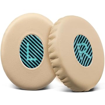 SOULWIT Almofadas de substituição Ear Pads para auscultadores Bose On-Ear 2 (OE2 & OE2i) / SoundTrue On-Ear (OE) / SoundLink On-Ear (OE), com espuma de isolamento de ruído de alta densidade