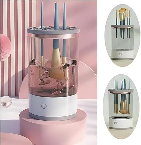 Limpador de Pinceis Maquiagem Secador Automático USB