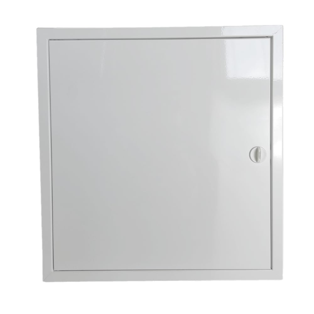Doktorvolt Boîte de distribution en saillie - Boîte à fusibles - Boîtier de distribution en métal - 36 modules - 2 rangées - Avec porte - Blanc - IP30 IK07 - Pour installation dans la maison