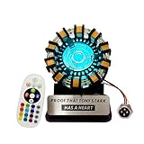 Photo Gallery lonyiabbi 2025 nuovo modello arc reactor mk1 con luce led, telecomando, alimentazione usb, prodotto finito (nessun assemblaggio richiesto) Photo Gallery lonyiabbi 2025 nuovo modello arc reactor mk1 con luce led, telecomando, alimentazione usb, prodotto finito (nessun assemblaggio richiesto)