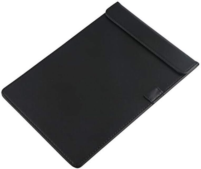 PIAOLING A4PUレザー磁気クリップクリップボードボードフォルダー多機能事務用品フォルダーホルダー付きペンホルダー (Col