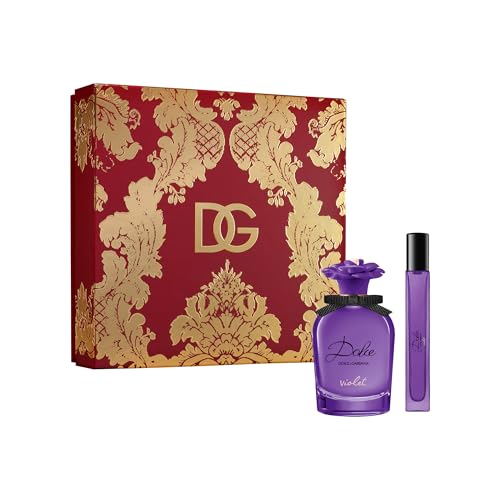 Dolce & Gabbana Dolce Violet Gift Set -Eau De Toilette Spray 75 ml + Travel Size 10 ml, For Women