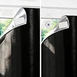 SwartLife 100% Blackout Blind | 240X145CM Blackout Blinds Stick On – Cut to Fit Any Window Size/Shape | Total Blackout with 12 Suction Cups & 20 Hook-Loop Tabs | Ideal for Bedroom, Nursery, Travel