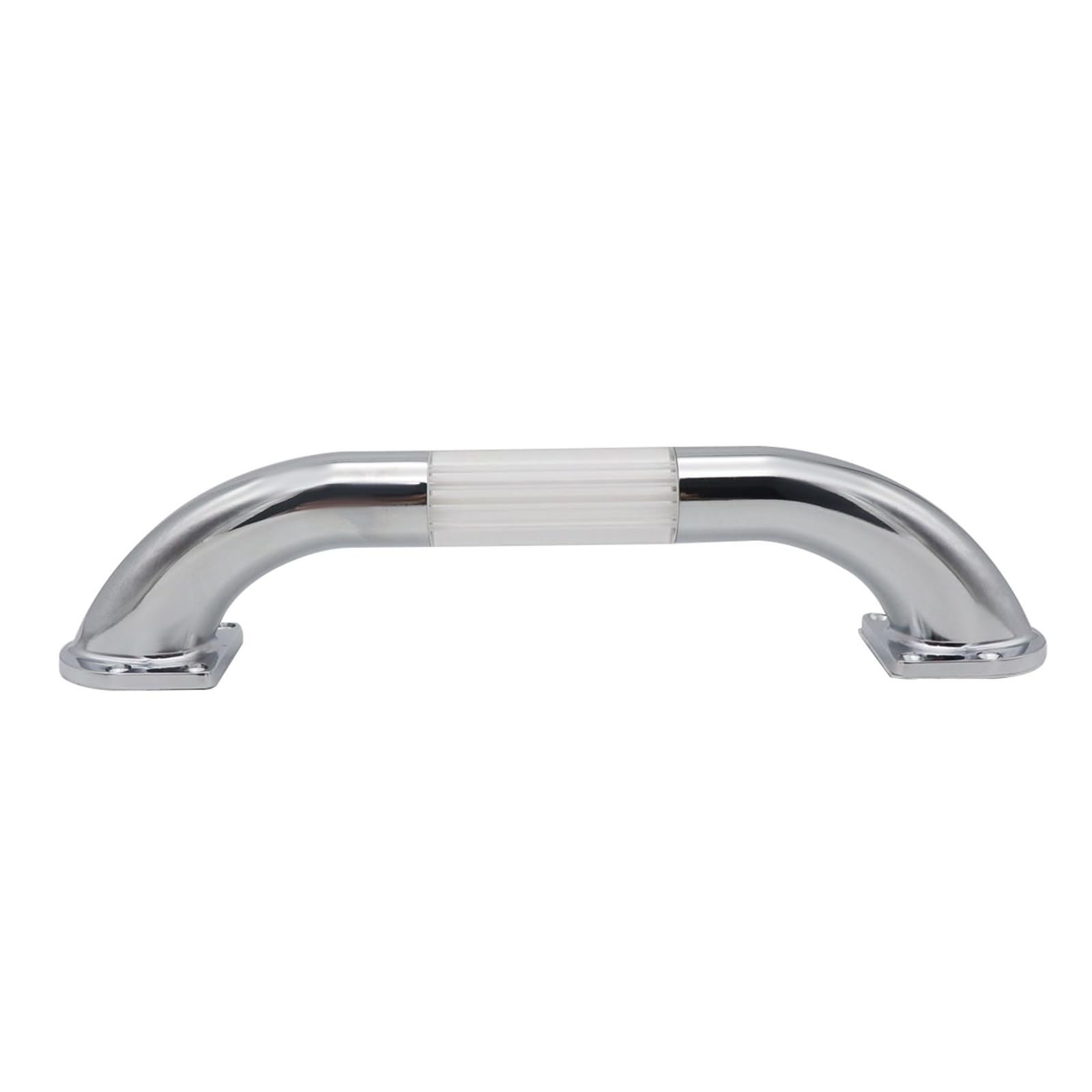 Hsioluted 13/18 Inch Zinc Alloy Industrial Pipe Wall Handrail Door Pull Handle, Staircase Steps Handrail, Grab for Deck Hand Kit