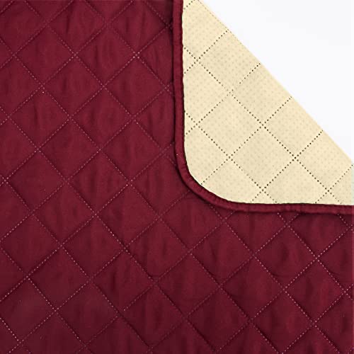 Funda para silla reclinable impermeable lavable a máquina negra 6
