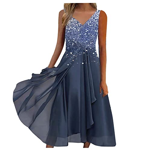 Kleid HellgrüN Partykleider Glitzer Schwarz Strandkleider Figurumspielend Kleider Mit Ausschnitt Fit N Flare Brautkleid Strickkleid Damen 38...