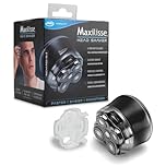 JML Maxilisse Head Shaver for Men - Professional Electric Shaver with 5 Floating Heads, Cordless, Rechargeable & Lightweight Design with Ergonomic Comfort Grip for Ultra-Close Smooth Head Shaving