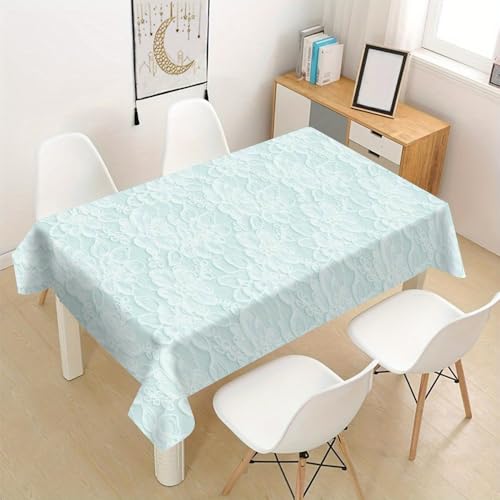 �e�[�u���N���X ������� �������ȒP table cloth �������̂���� ���Ԗ͗l �ϋv �h�� ����ɂ��� �Ɩ��p �ƒ�p �p�[�e�B�[�p (55in×71in/140*180cm,White)