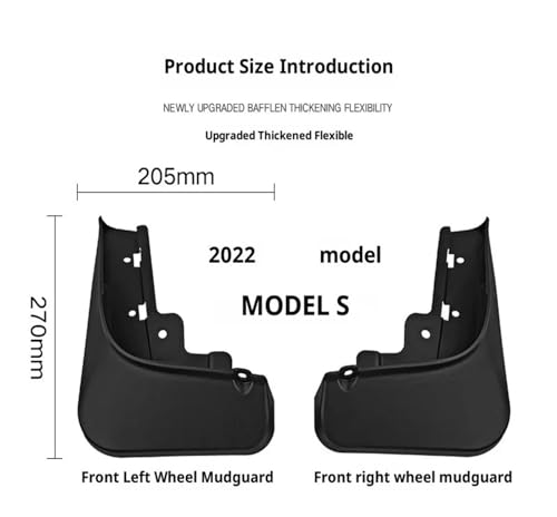 Garde-boue avant arrière pour Tesla Model S 2023 - 6