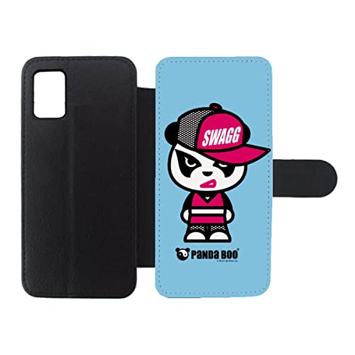 Housse cuir Samsung Galaxy A51 4G antichoc Panda Boo