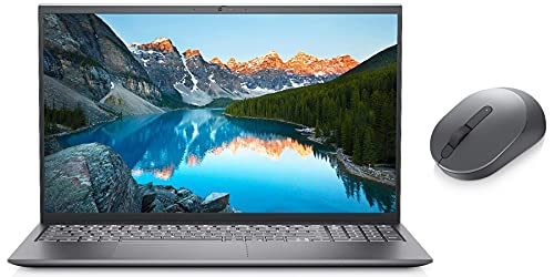 Image of Dell Intel Inspiron 5518 15.6 inch FHD AG 250nits Display Laptop (Ci5-11300H / 16GB / 512GB SSD /Integrated GFX /Win 10 + MSO /Backlit KB + FPR /Silver) D560479WIN9S Mobile Wireless Mouse