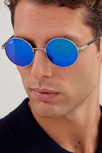 Image of Maui Jim Polarized Men's and Women's Mokupuni Round Sunglasses