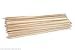 100 wysokiej jakości szpikulce drewniane/bambusowe 25 cm do grilla, keabów, fontann czekoladowych