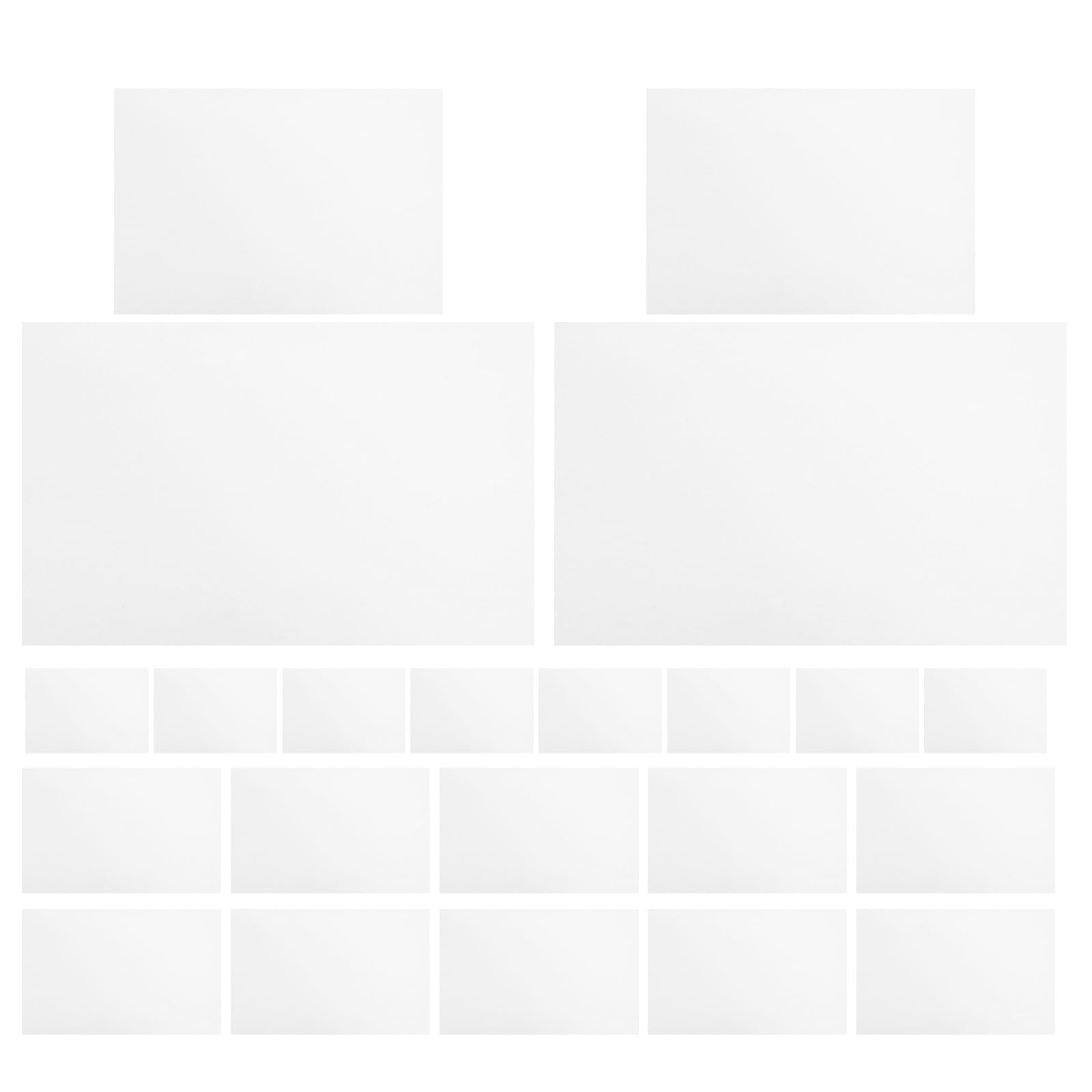 Artibetter 100 fogli di carta fotografica per stampante - Carta fotografica ad asciugatura rapida per stampa a getto d'inchiostro in formato A4 e A3, ideale per foto, calendari, copertine