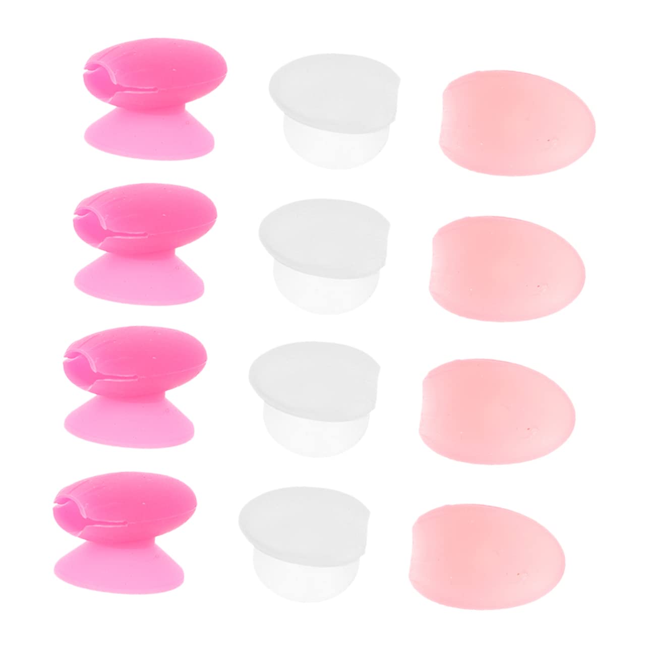 Baluue Lipstick Brush Retractable Cover Makeup Brush Covers Travel Size 12 Pack