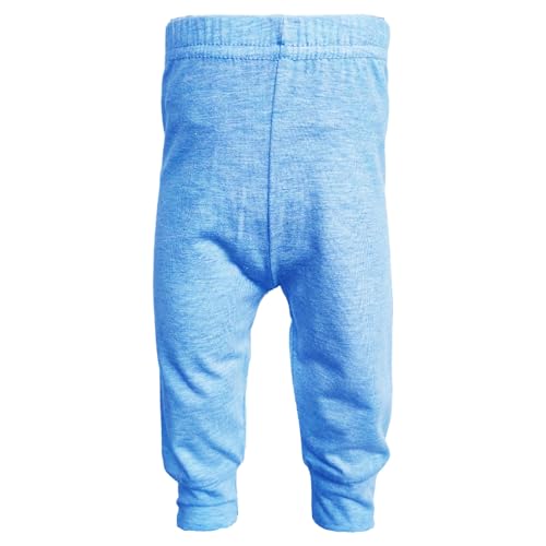 123 Bear Infant and Toddler Soft Cotton Spandex Boys and Girls Pants Multipacks4