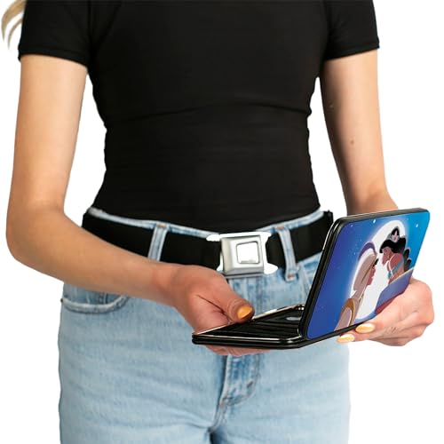 Buckle-Down Women's Hinge Wallet-Aladdin Jasmine, 7" x 4"4