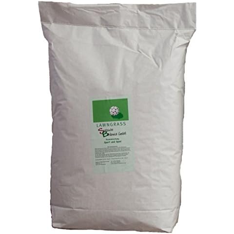 10 kg Sportrasen Spielrasen Grassamen Rasensamen Rasensaat Gras strapazierfähig ca. 300 - 400 m² Cover
