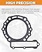 Gasket Set for Kawasaki KLR 650 KLR650 2007 2017 1987-2023, 11004-1158, 11060-1110, 11061-0428, Full Engine Gaskets Kit Complete Rebuild Kit