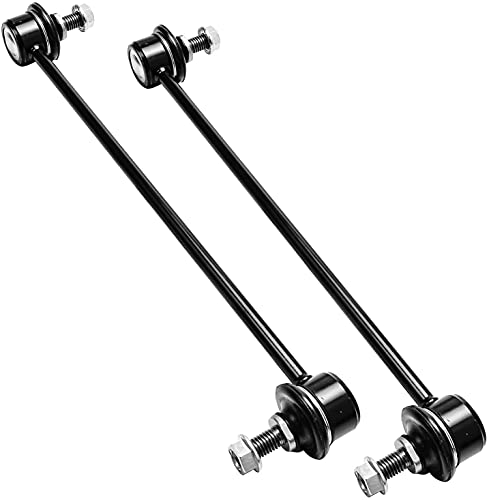 Image of Detroit Axle - Front Struts w /Coil Spring Sway Bar Links Outer Tie Rod Ends Replacement for 2012 2013 2014 2015 Mazda 5