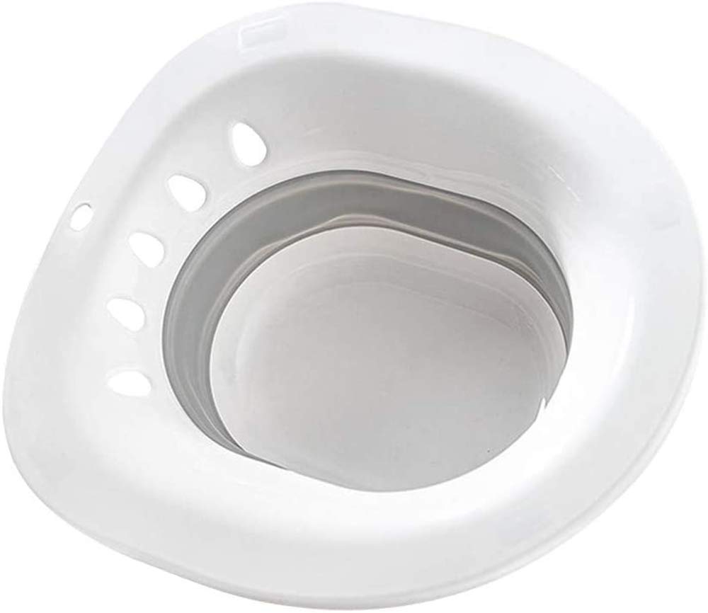 Buy Sitz Bath for Toilet Seat Steam Retractable and Easy to Store