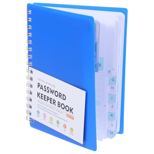 Garneck A6�T�C�Y ���@�\�p�X���[�h�m�[�g �A���t�@�x�b�g�^�u�t�� �X�p�C�����Ԃ��p�X���[�h�Ǘ��� �E�F�u�T�C�g���O�C���L�^�p �m�[�g�u