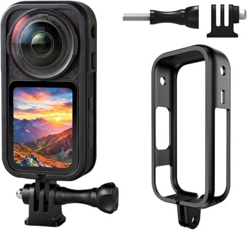 Insta360 X6 �Ή� �ی�P�[�W 1/4�C���`�l�W���t��