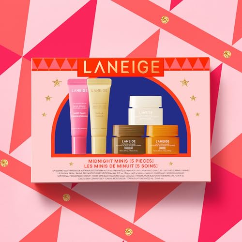 LANEIGE Midnight Minis: Limited-Edition Holiday Lip Care Gift Set for Day & Night Hydration image 5